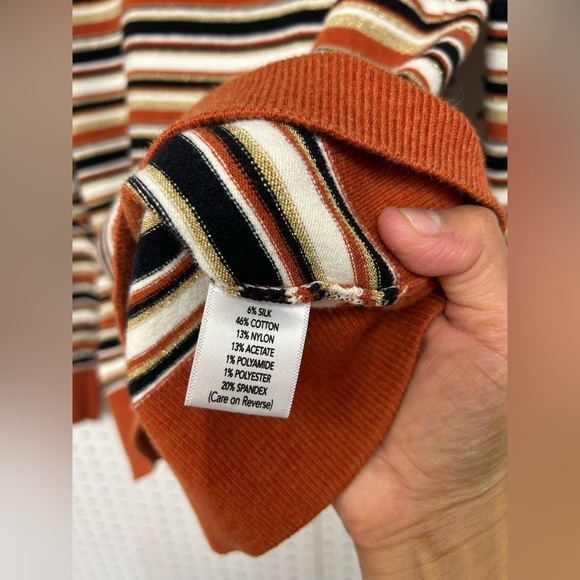 Joostricot Stripe Turtle Neck Sweater - Picture 5 of 5